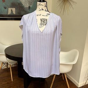 Madison White with Black Stripe Top. Size XL
